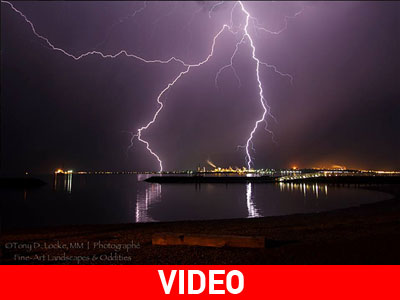 Όταν ο κεραυνός προσφέρει εντυπωσιακό θέαμα